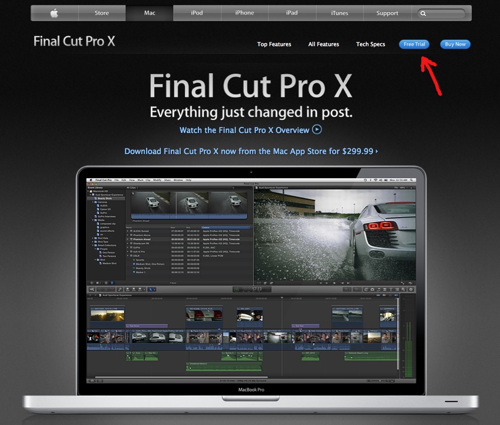 Final cut pro for mac